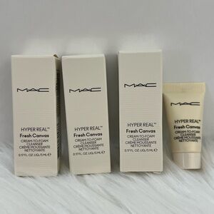 MAC Cosmetics Hyper Real Fresh Canvas Cream-to-Foam Cleanser 5ml x 3 pack